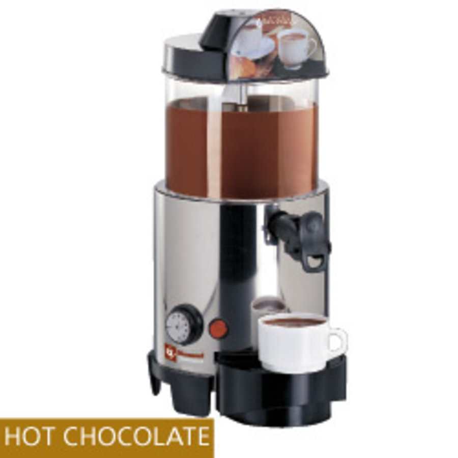 Distributeur de chocolat chaud 5 l - Hendi food service equipement -  Self-services chaud - référence 274125 - Stock-Direct CHR