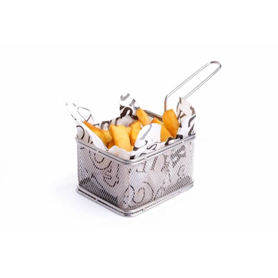 Panier à Frites Miniature | 100x80x65(h)mm