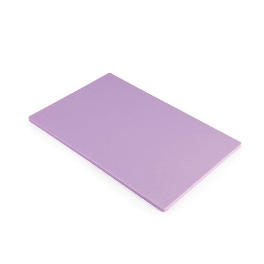 Planche à Découper Violette | Allergènes | 300x450x12mm