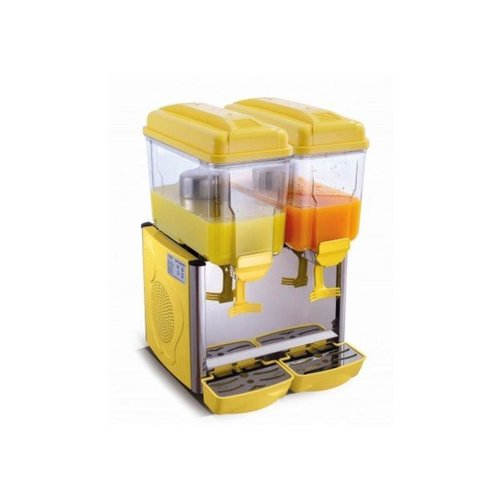  Saro Distributeur de Boissons Fraîches | 2x 12 Litres | Jaune 