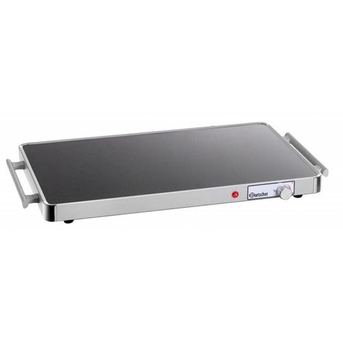  Bartscher Plaque Chauffante GN1/1 | Aluminium | 150W - 570x335x40(h)mm 