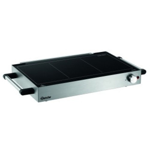  Bartscher Plaque de Cuisson | en Céramique | 220-240 V | 655x415x(h)86mm 