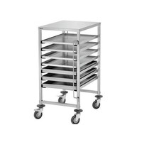 Chariot de Rangement | 7 Grilles 60x40cm | 535x685x1010(h)mm