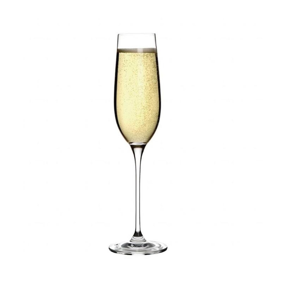 Lot de 6 flûtes à champagne | Cristal | 26 cL