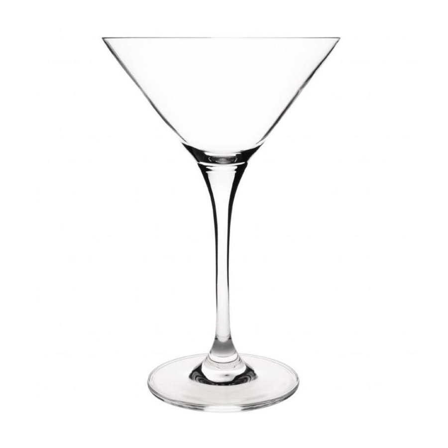 Lot de 6 verres en cristal ( martini) | 26 cL