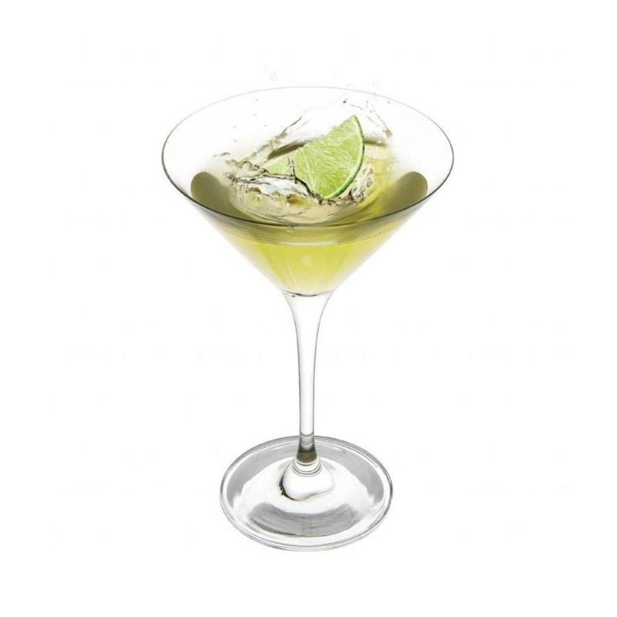 Lot de 6 verres en cristal ( martini) | 26 cL