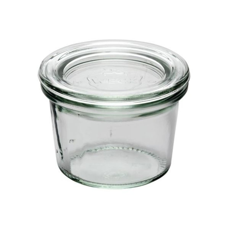 VERRINE EN VERRE AVEC COUVERCLE WECK 12 PIECES