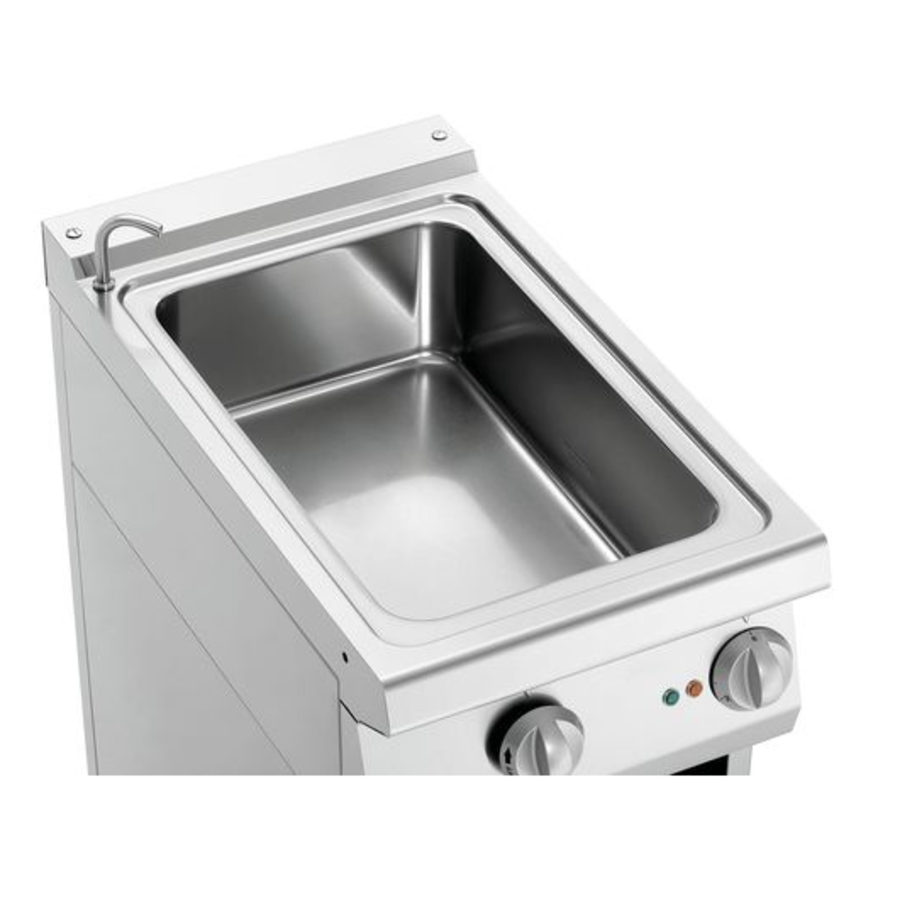 Bartscher Electric 1/1 GN Bain-Marie avec robinet d'alimentation en eau