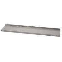 Etagère murale inox sans supports | 1400 x 400mm