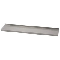 | Étagère murale sans supports | Inox | 1,2 x 0,4 m