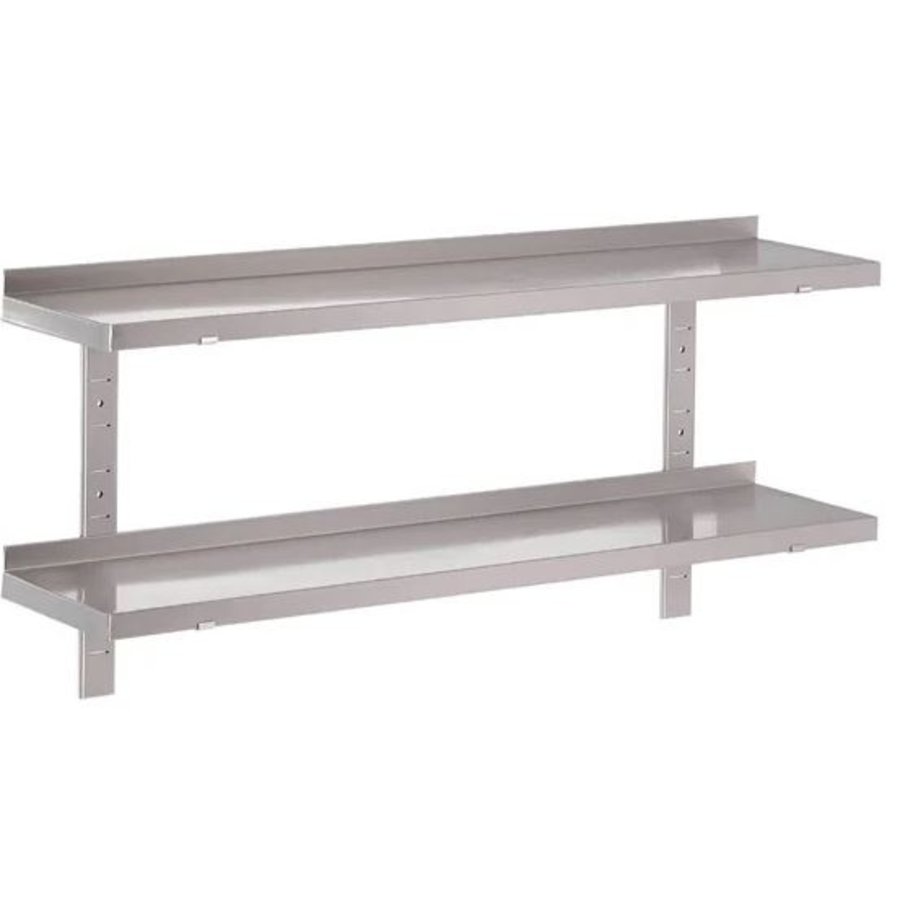 | Étagère murale sans support | Inox  | 1,500 x 0,400 x 0,035 m