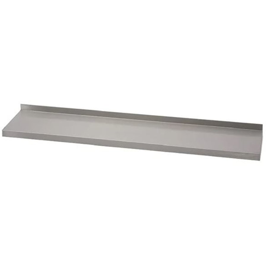 |Etagère murale  sans support | Inox |2 x 0,4 x0,035 m