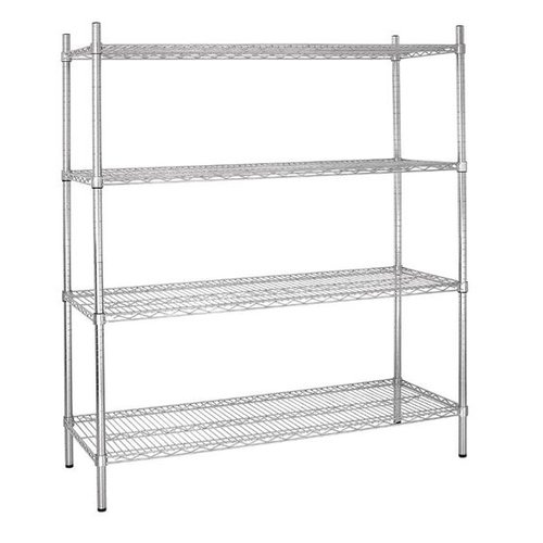  ProChef Etagère modulaire 4 niveaux 45,7 x 184 x 183 cm, en métal galvanisé avec du zinc 