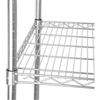 Etagère modulaire 4 niveaux 45,7 x 184 x 183 cm, en métal galvanisé avec du zinc