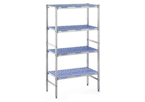  ProChef Rayonnage modulaire 4 niveaux 175 x 40 x 169,4 cm, Matériel Aluminium et polypropylène 