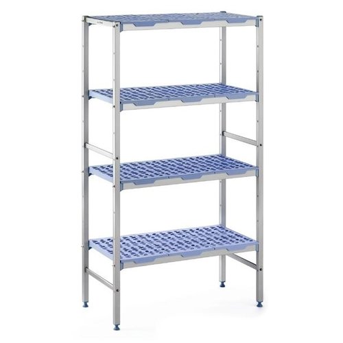  ProChef Rayonnage modulaire 4 niveaux 175 x 40 x 169,4 cm, Matériel Aluminium et polypropylène 