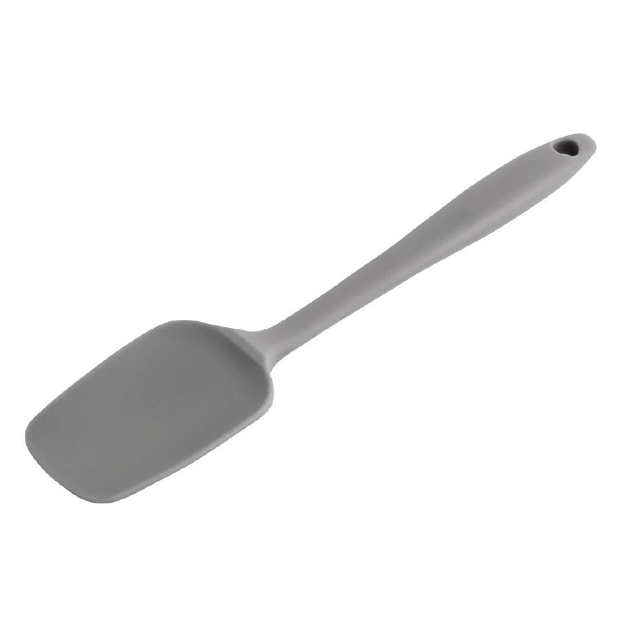 Tala - 2 mini spatules en silicone - manche en bois - 1x large 1x avant  étroit 