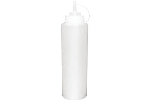 Bouteille pour Sauces Plastique Translucide 240ml (6 Utés)