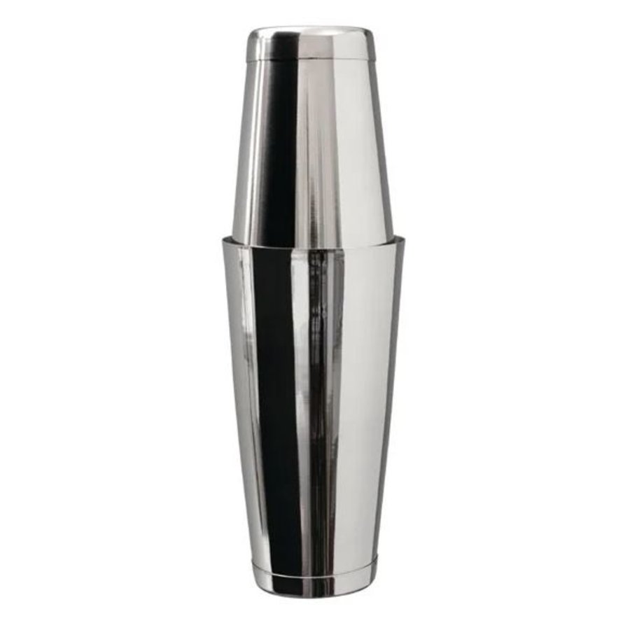 Shaker à cocktail | Inox | 2 pièces | Shaker à cocktail | 3 pièces | 700ml | 240(H) x 85(Ø)mm