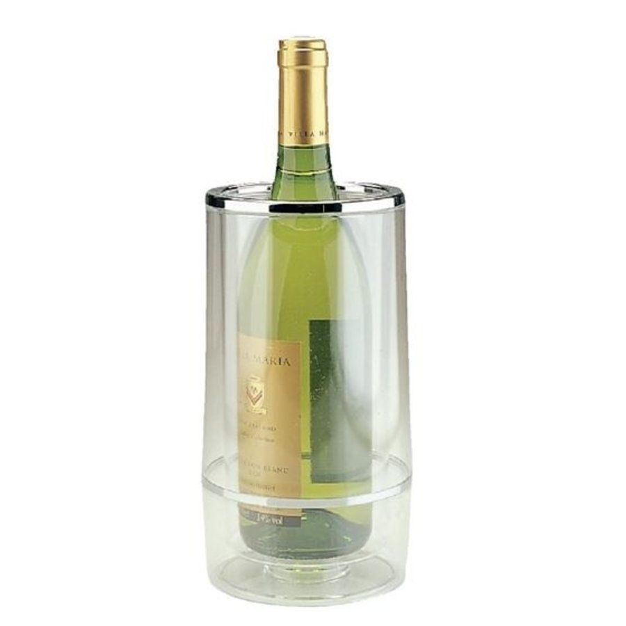 Rafraîchisseur à vin | Acrylique | APS | Transparent | 230(H) x 100(Ø) mm
