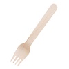 ProChef Fourchettes en bois biodégradables Fiesta Compostable | 155mm (Lot de 100)