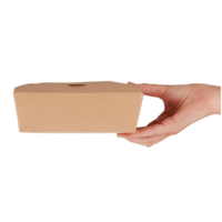 Cartons alimentaires | Rectangulaires kraft Colpac | 985ml | Lot de 250