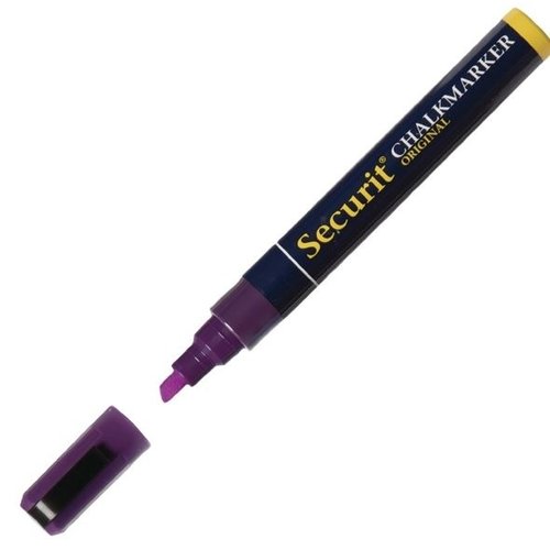  Securit Marqueur craie 6mm violet 