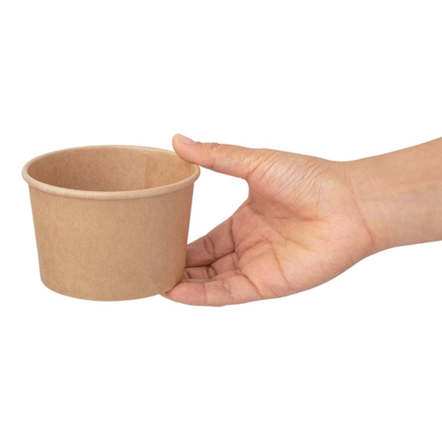 Pots à soupe compostables en PLA Fiesta Compostable 98 mm - 34 cl (x500)