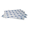 ProChef Emballages burgers bleus | 24,5 x 30 cm | lot de 1000 | 2,7 kg