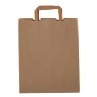 Grands sacs compostables marron en papier recyclé Vegware | 305 x 140 x 250mm (lot de 250)