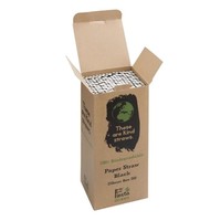 Pailles en papier compostables Fiesta Compostable noires | 210 x 6 mm | lot de 250