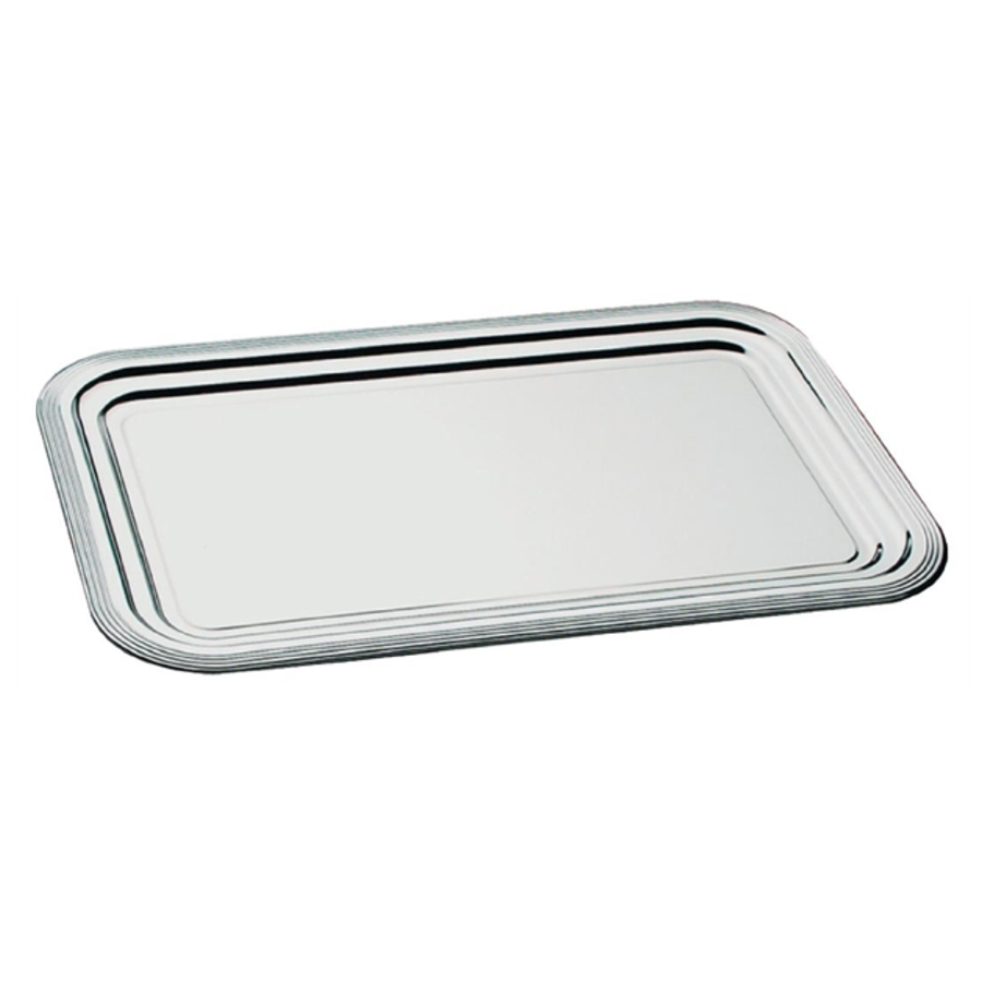 Plateau traiteur semi-jetable APS GN1/1 | 53 x 32,5 cm | en chrome