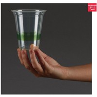 Gobelets en PLA compostables transparents pour boissons froides 340ml (lot de 1000)