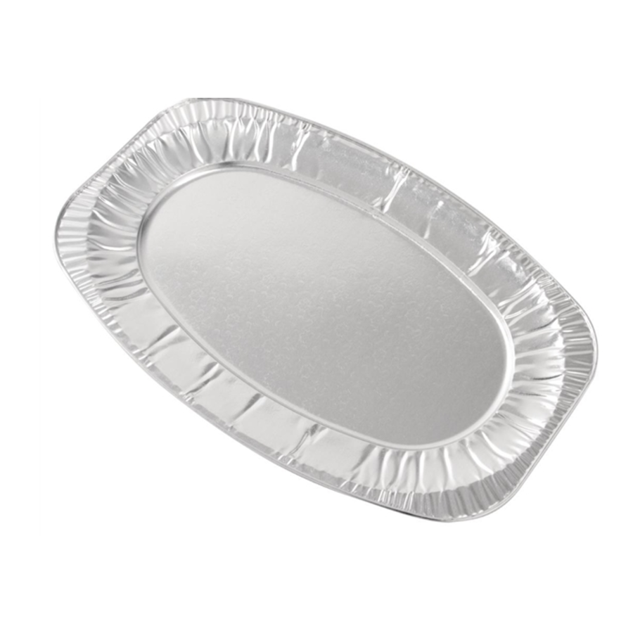 Plateaux jetables 355mm, en aluminium, 350g