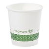 ProChef Gobelets blancs expresso compostables Vegware 113 ml | 62 x 62mm (lot de 1000)