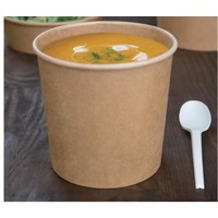 Pots à soupe compostables en PLA Fiesta Green 118 mm - 73,8 cl (lot de 500)