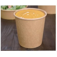 Pots à soupe compostables en PLA Fiesta Compostable 98 mm - 45,4 cl (x500)