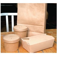 Pots à soupe compostables en PLA Fiesta Compostable 98 mm - 45,4 cl (x500)