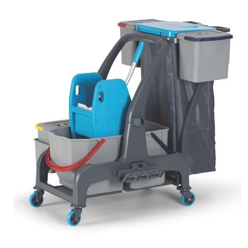  Combisteel Chariot de nettoyage avec bacs 