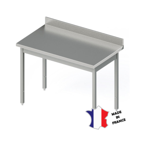  Sofinor Table Démontable | Inox | à Dosseret | Plusieurs tailles 