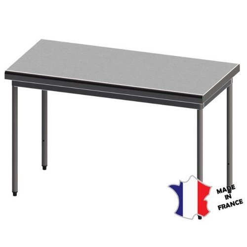  Sofinor Table démontable rayonnee | Inox | centrale | sur vérins inox 