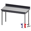 Sofinor Table démontable rayonnee | Inox | à dosseret | pieds ronds