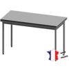 Sofinor Table demontable rayonnee | Inox | centrale | pieds ronds | sur vérins | Plusieurs tailles