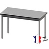 Sofinor Table démontable rayonnee | Inox | centrale | pieds ronds