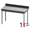 Sofinor Table démontable rayonnee | Inox | à dosseret | pieds ronds