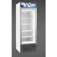 Congélateur porte vitrée blanc 195,7x67x73cm 461L Display NoFrost FDv 4643 | -10°C tot -25°C