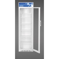 Réfrigérateur pour liquides avec porte vitrée Blanc 385L