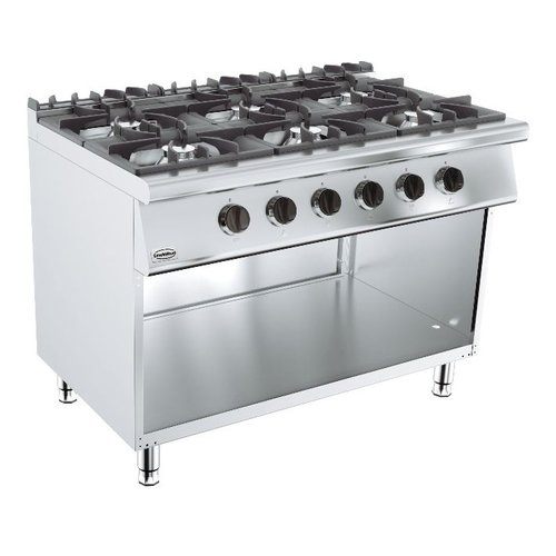  Combisteel Cuisiniere a gaz | 6  bruleurs | base 700 