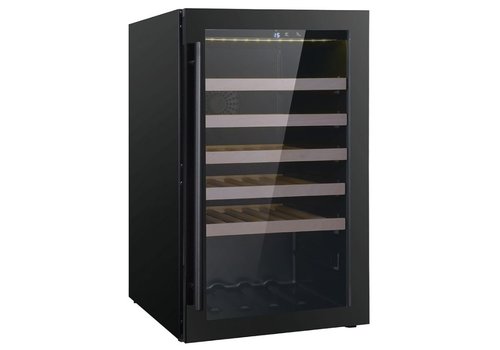  Combisteel Armoire à vin mono-zone 49 bouteilles porte vitrée 48,5Lx60Px82H 