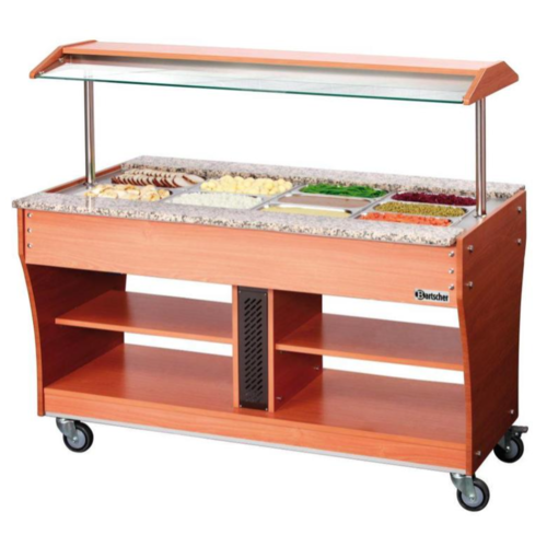  Bartscher Chariot buffet chaud | sans bacs 